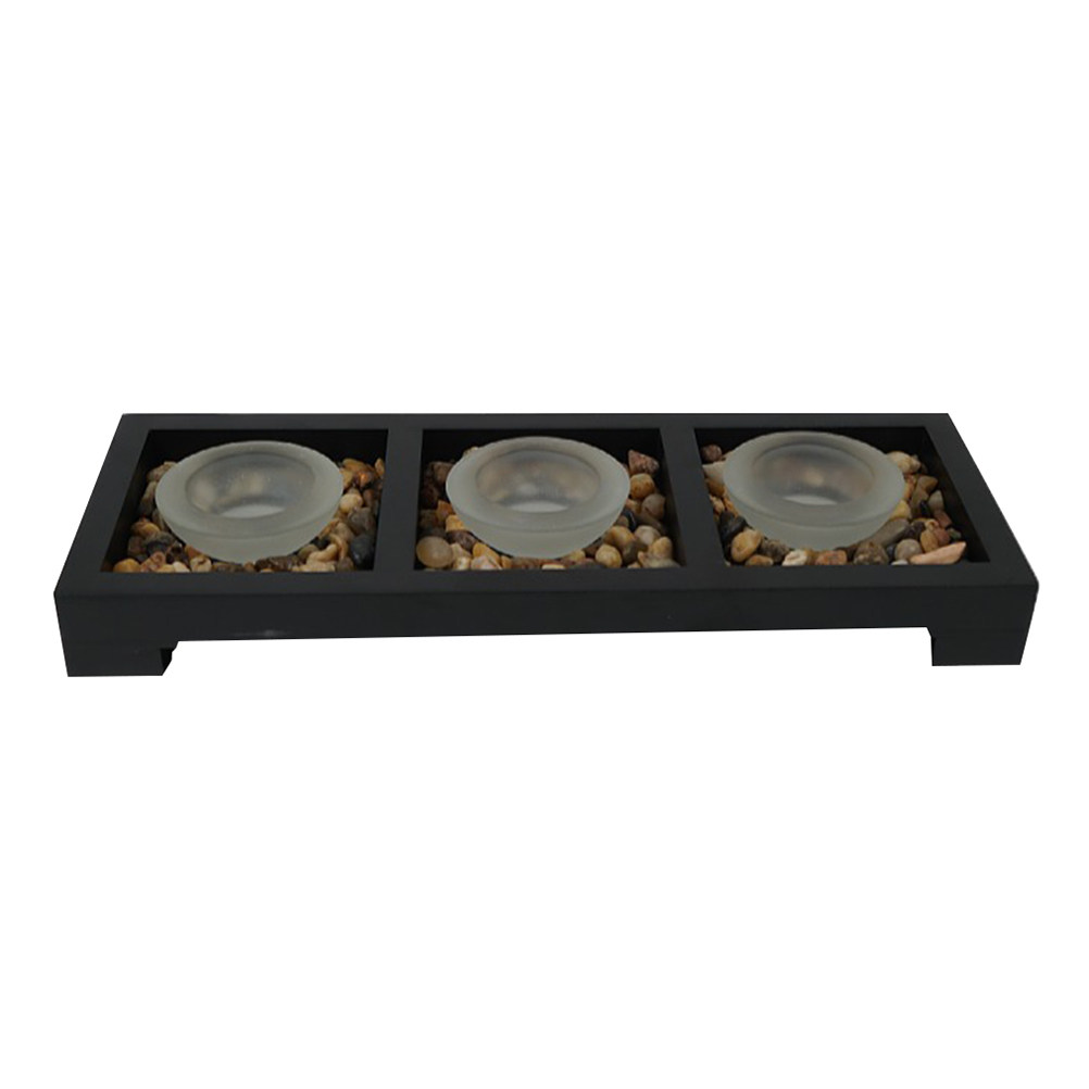 Coffee And Tea Glass - 1 Juego de portavelas de cristal