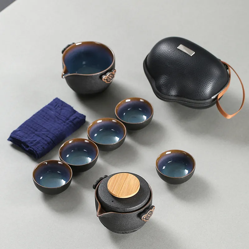 Gongfu Tea Set - Juego de té chino portátil de