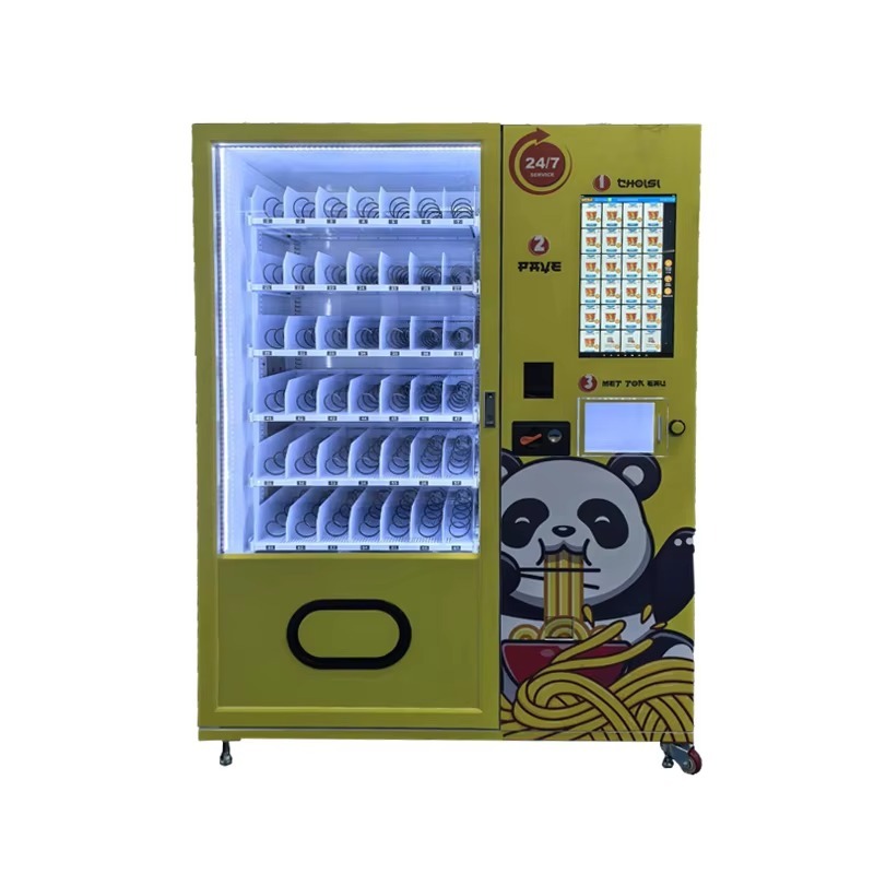 Coffee Tea Vending Machine For Office - Máquinas Expendedoras Personalizadas de Ramen Instantáneo,