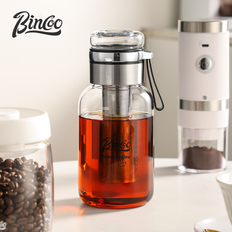 Coffee And Tea Glass - Bincoo-taza de café transparente de acero