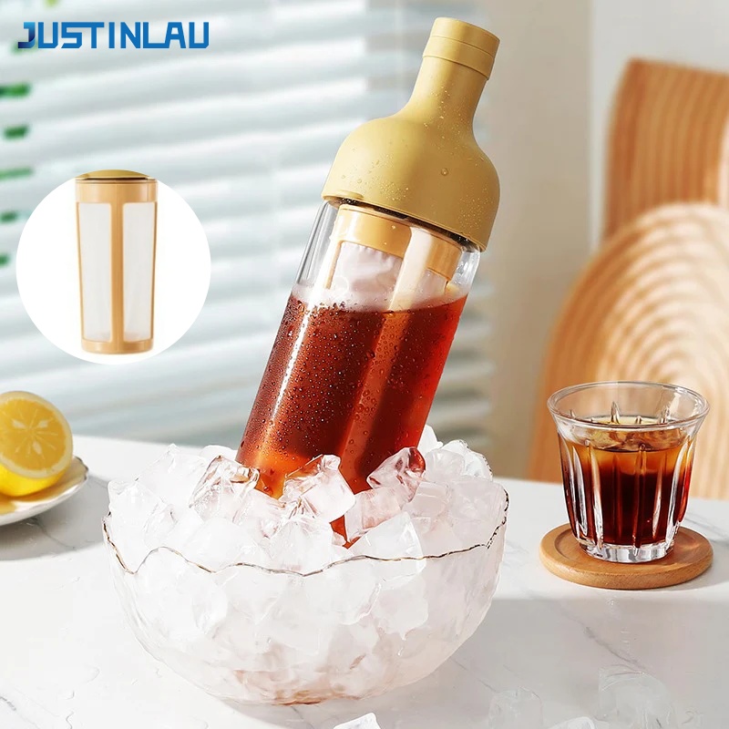 Coffee And Tea Glass - Jarra de Vidrio de Borosilicato de