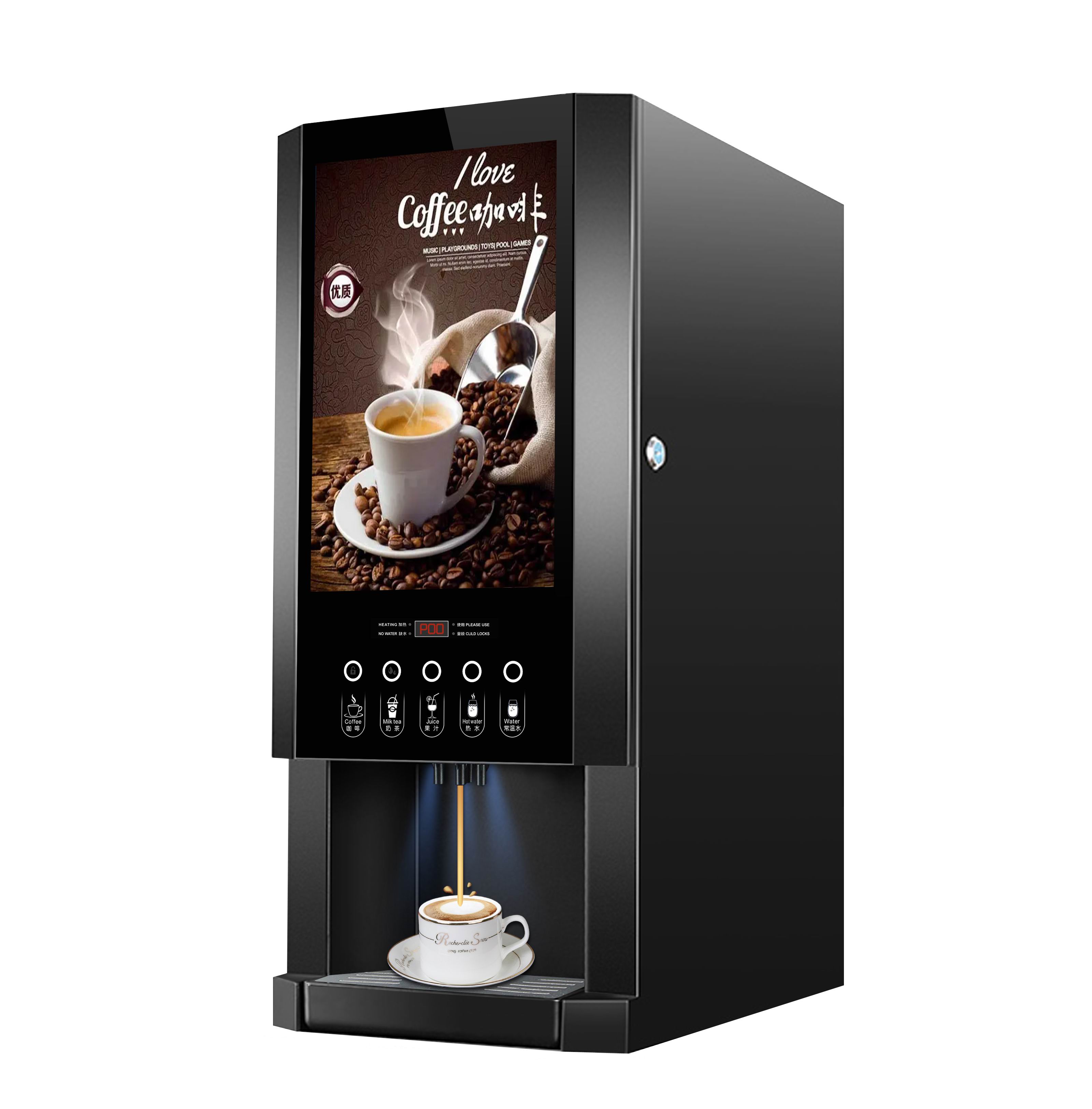 Coffee Tea Vending Machine For Office - Máquina Expendedora de Café Instantáneo Automática