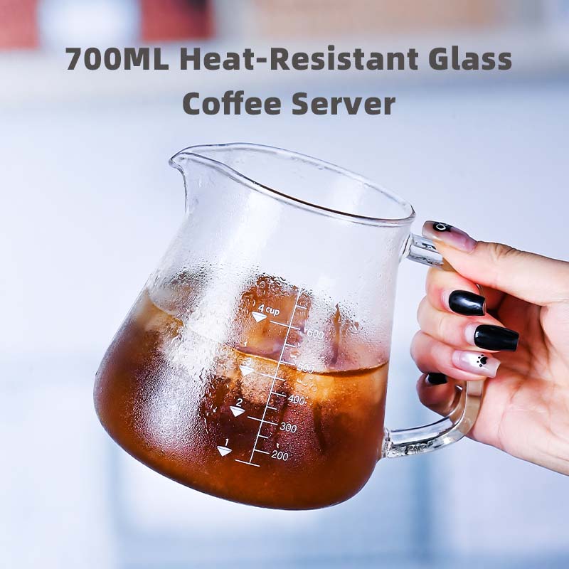Coffee And Tea Glass - Nuevo Juego de cafetera y tetera