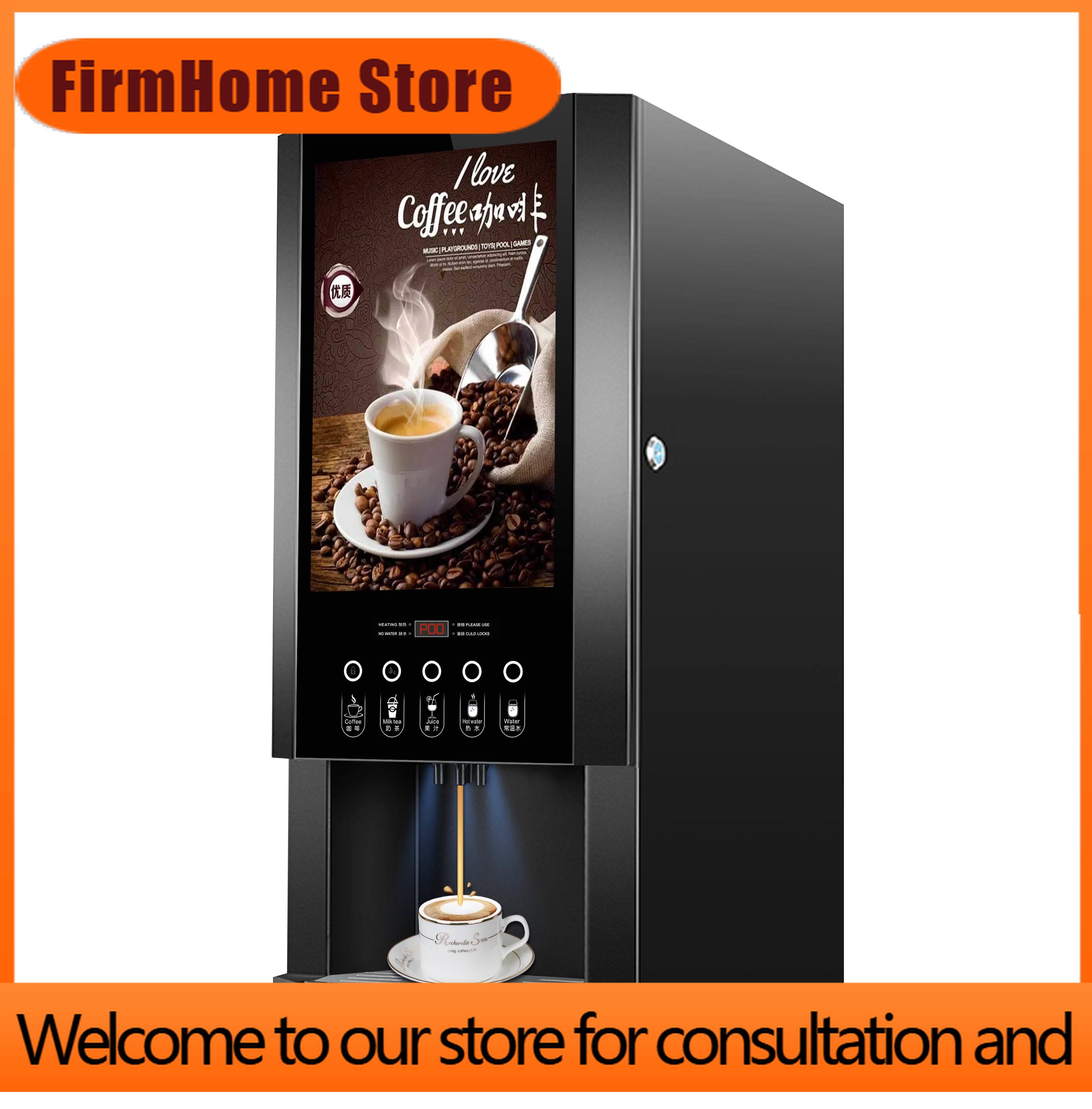 Coffee Tea Vending Machine For Office - Máquina expendedora automática de café instantáneo