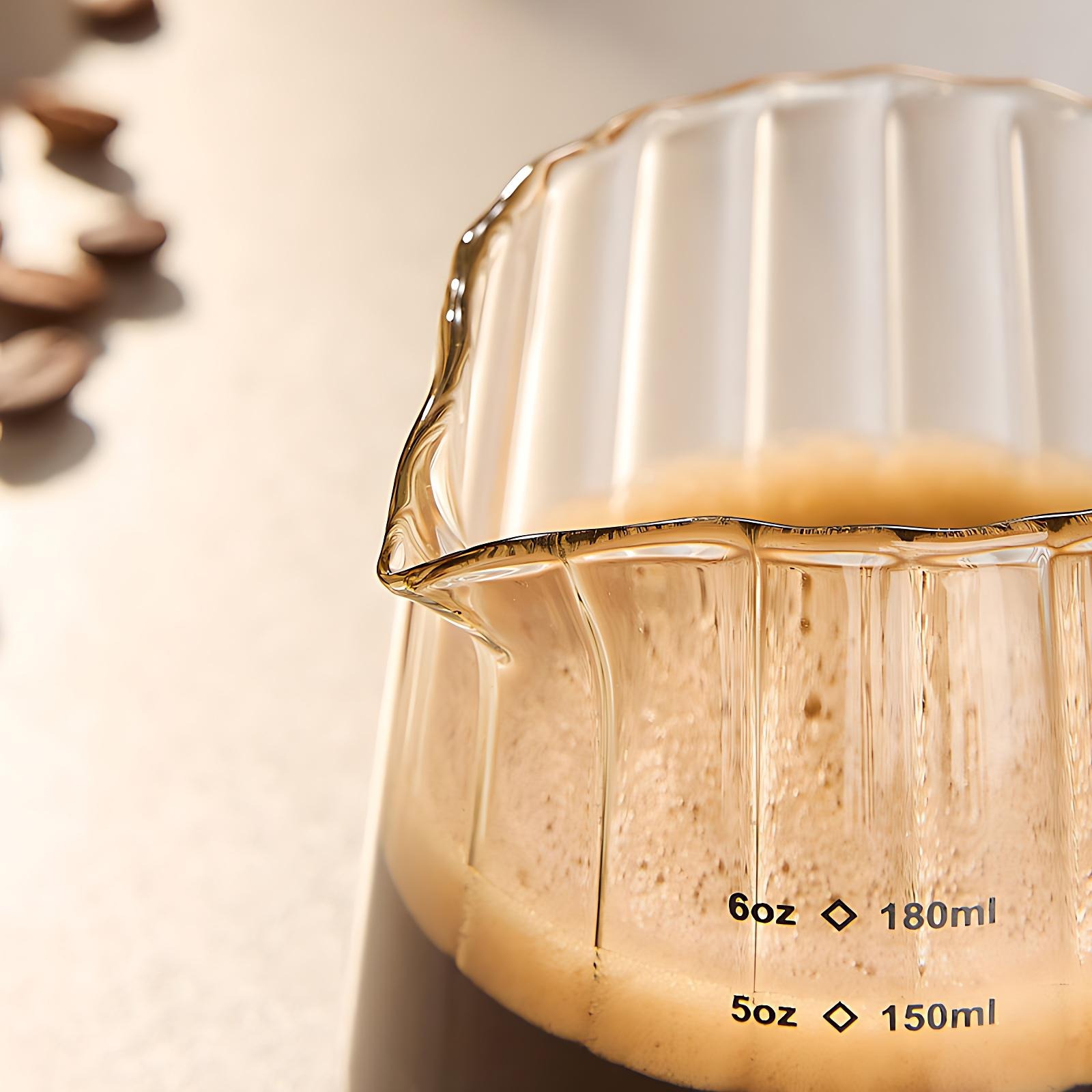 OANKR Tazas Medidoras de Vidri - Coffee And Tea Glass reseña y precio