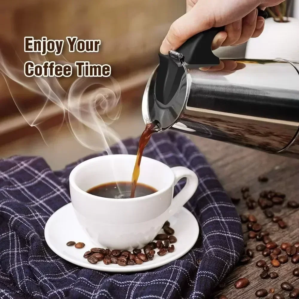 Cafetera Moka Pot 50ml-600ml C - Moka Pot Stove reseña y precio