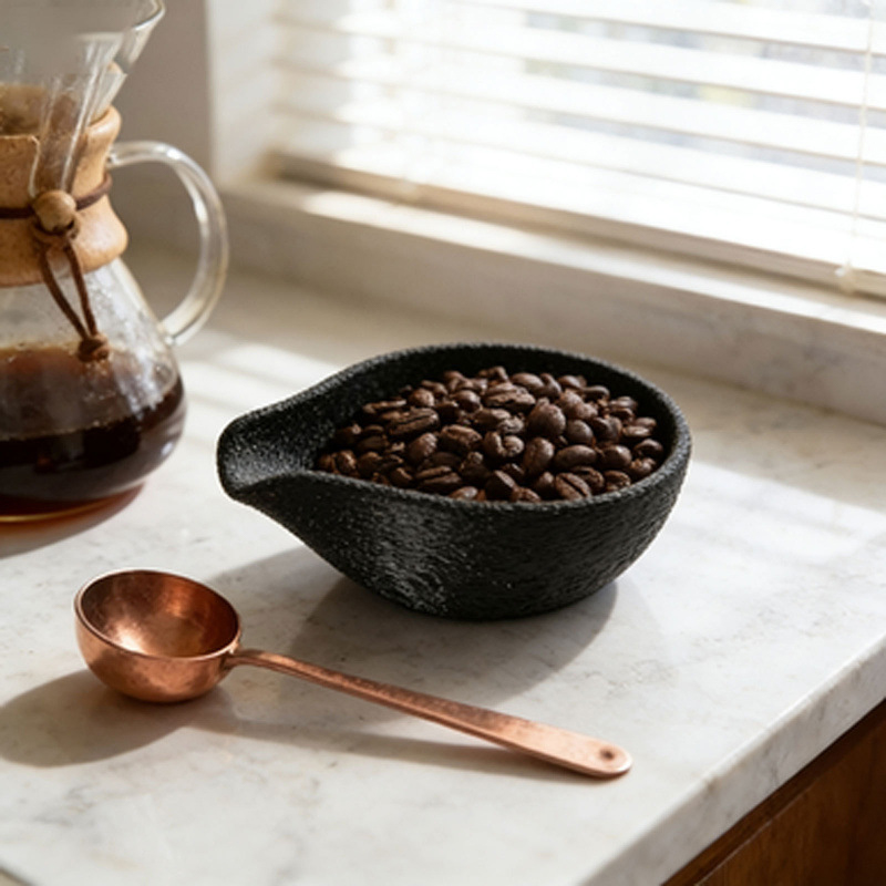 Taza dosificadora de granos de - Coffee Tea And Bean Leaf reseña y precio