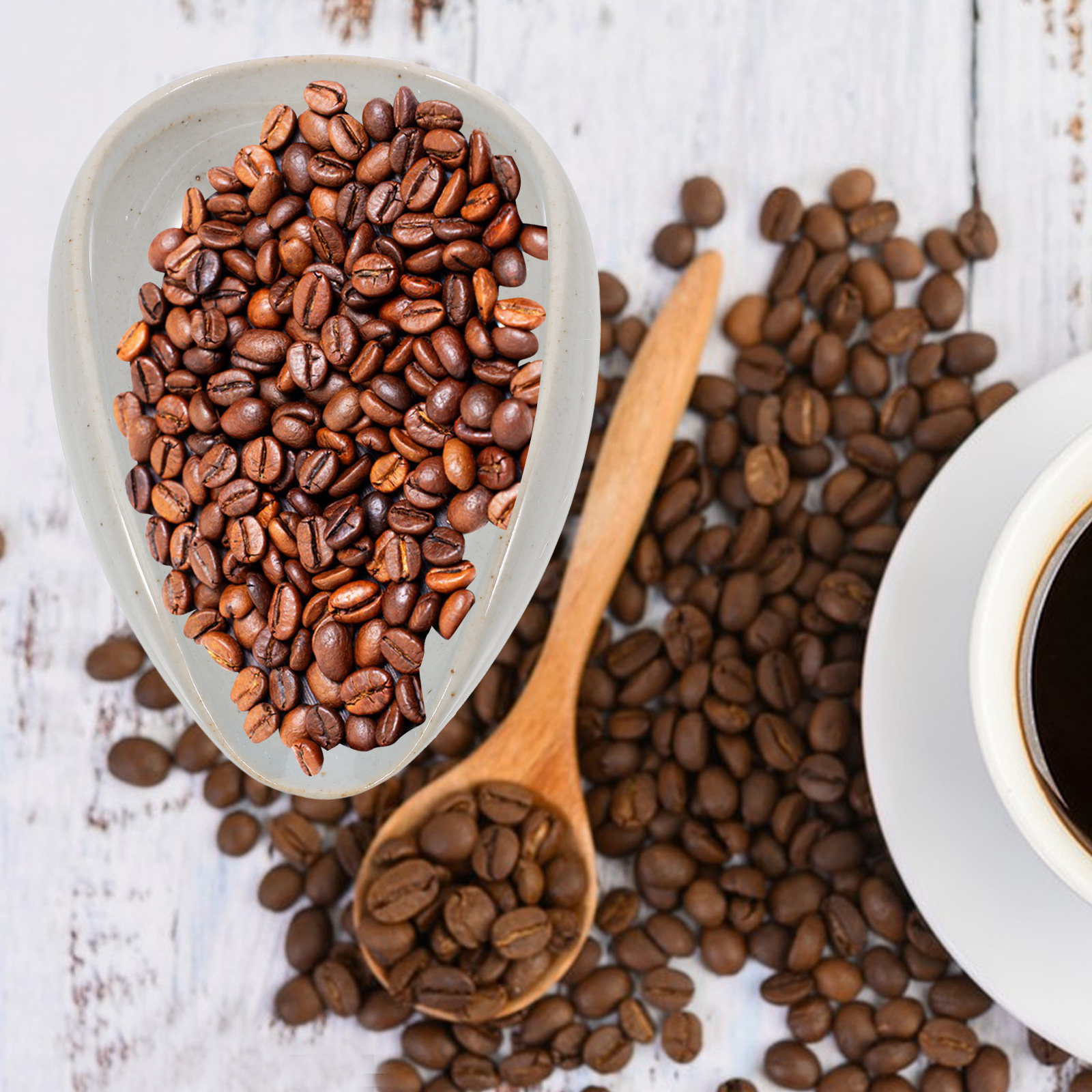 Bandeja Dosificadora de Granos - Coffee Tea And Bean Leaf reseña y precio