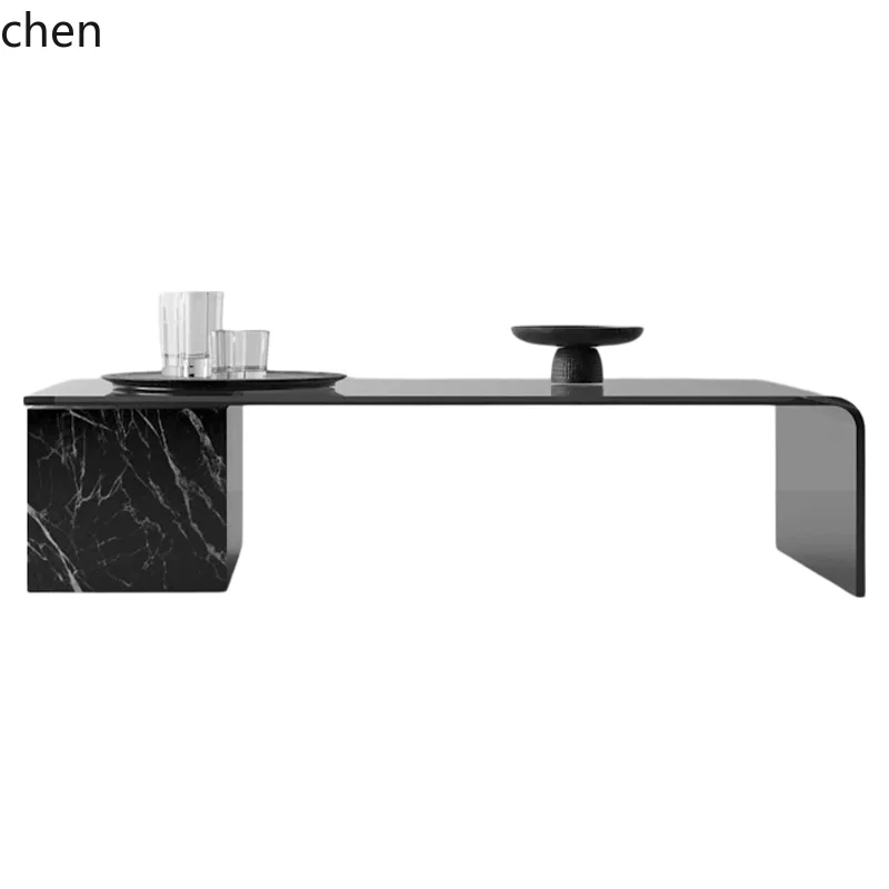 Mesa de centro italiana minima - Coffee And Tea Glass reseña y precio