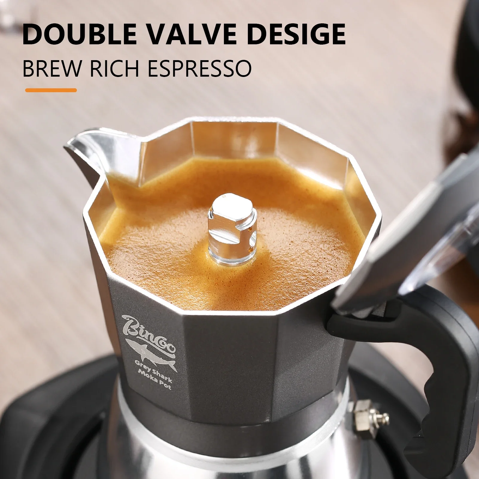 Cafetera Moka Bincoo de 2 Taza - Moka Pot Stove reseña y precio