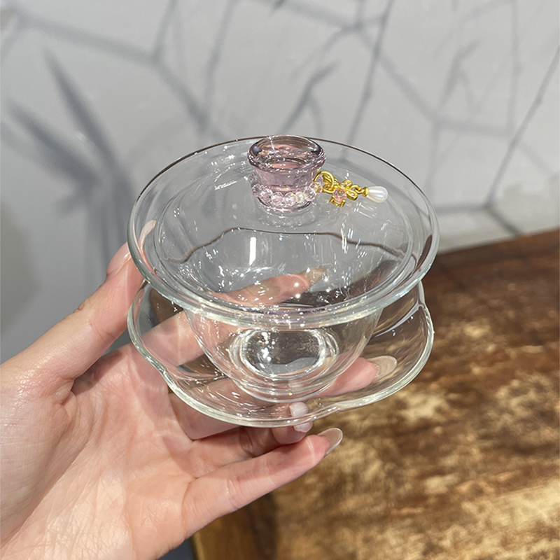 Juego de té Gaiwan de vidrio d - Gongfu Tea Set reseña y precio