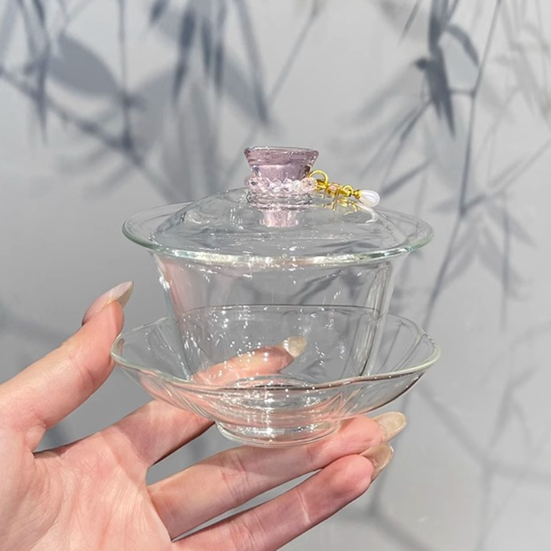 Juego de té Gaiwan de vidrio d - Gongfu Tea Set reseña y precio