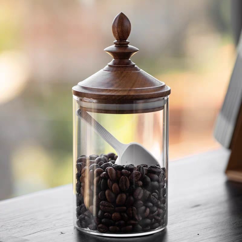 Tarro de almacenamiento de gra - Coffee Tea And Bean Leaf reseña y precio