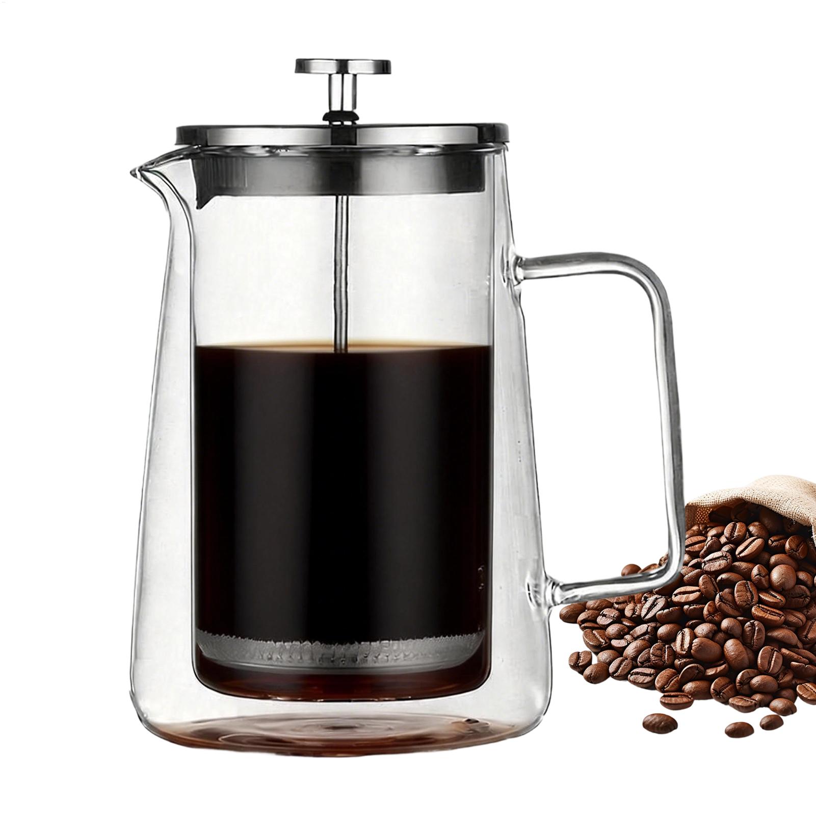 Cafeteras de Prensa Francesa d - Coffee And Tea Glass reseña y precio