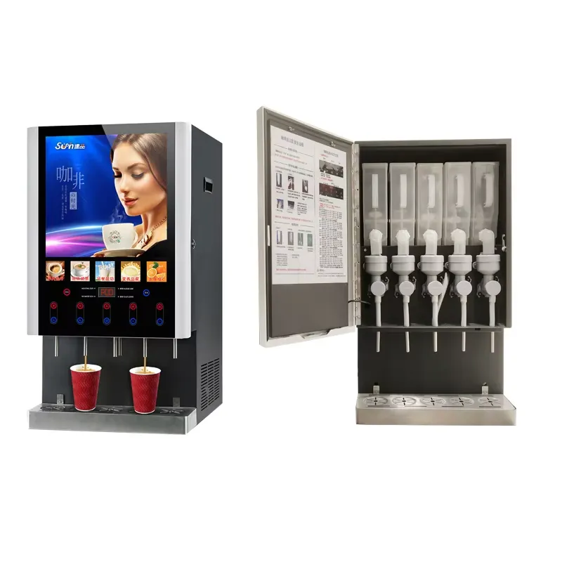 Máquina Expendedora de Café Au - Coffee Tea Vending Machine For Office reseña y precio