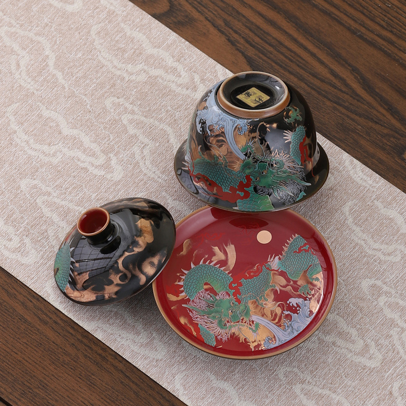 Juego de Gaiwan de cerámica Re - Gongfu Tea Set reseña y precio