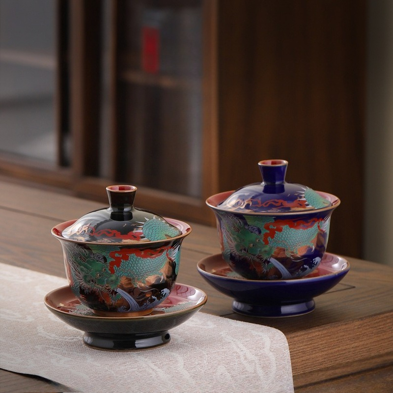 Juego de Gaiwan de cerámica Re - Gongfu Tea Set reseña y precio