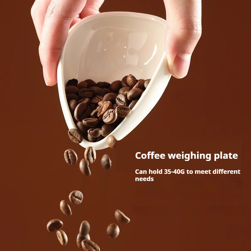 Bandeja dosificadora de cerámi - Coffee Tea And Bean Leaf reseña y precio