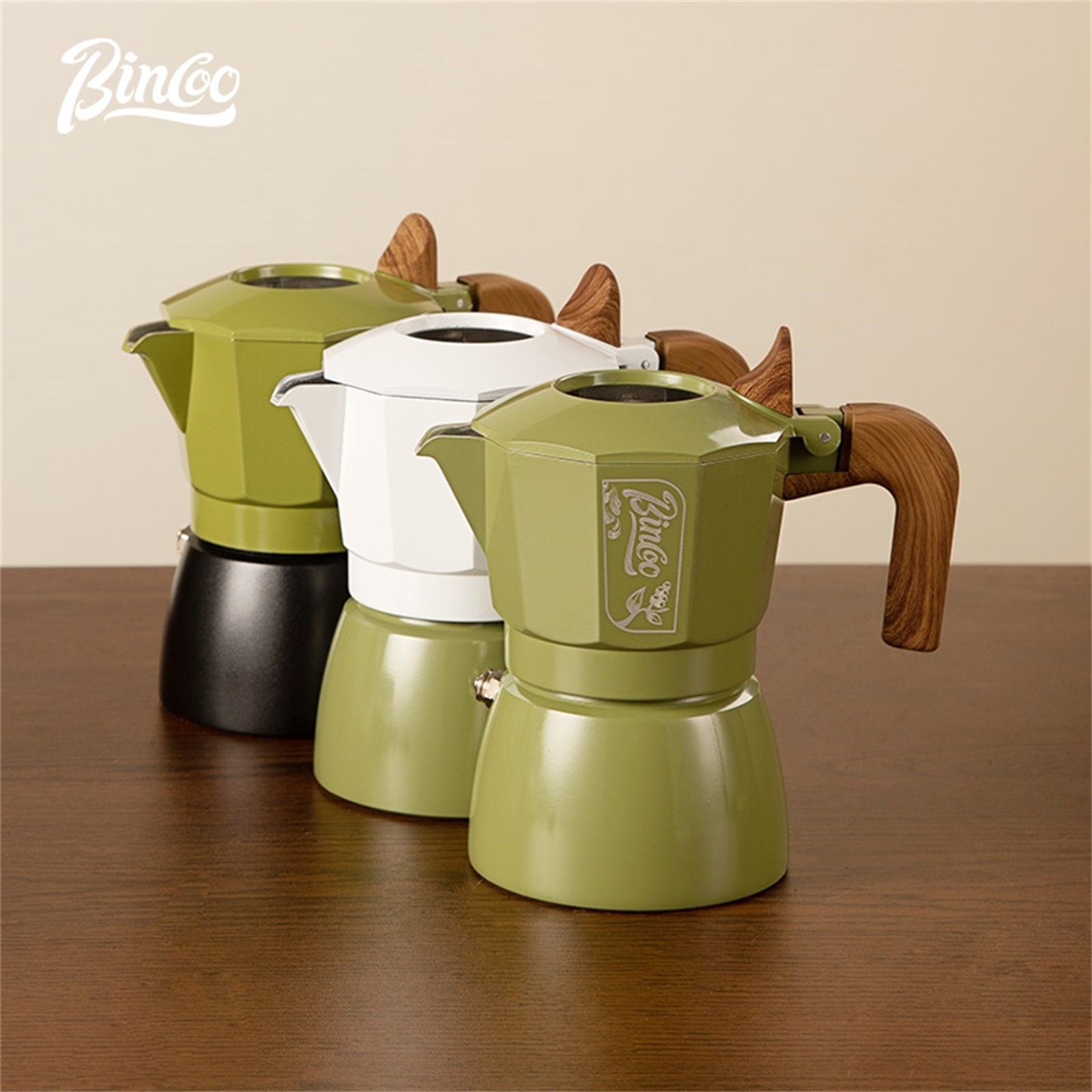 Bincoo Premium Moka Pot Set 6  - Moka Pot Stove reseña y precio