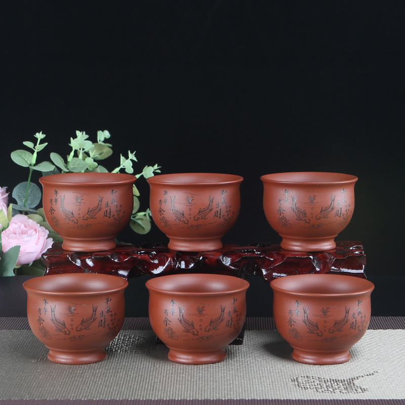 Taza de té de arcilla púrpura  - Coffee Tea In Chinese reseña y precio