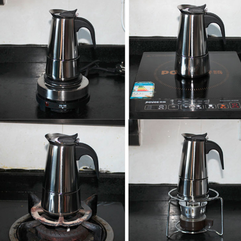 Cafetera Espresso portátil de  - Moka Pot Stove reseña y precio