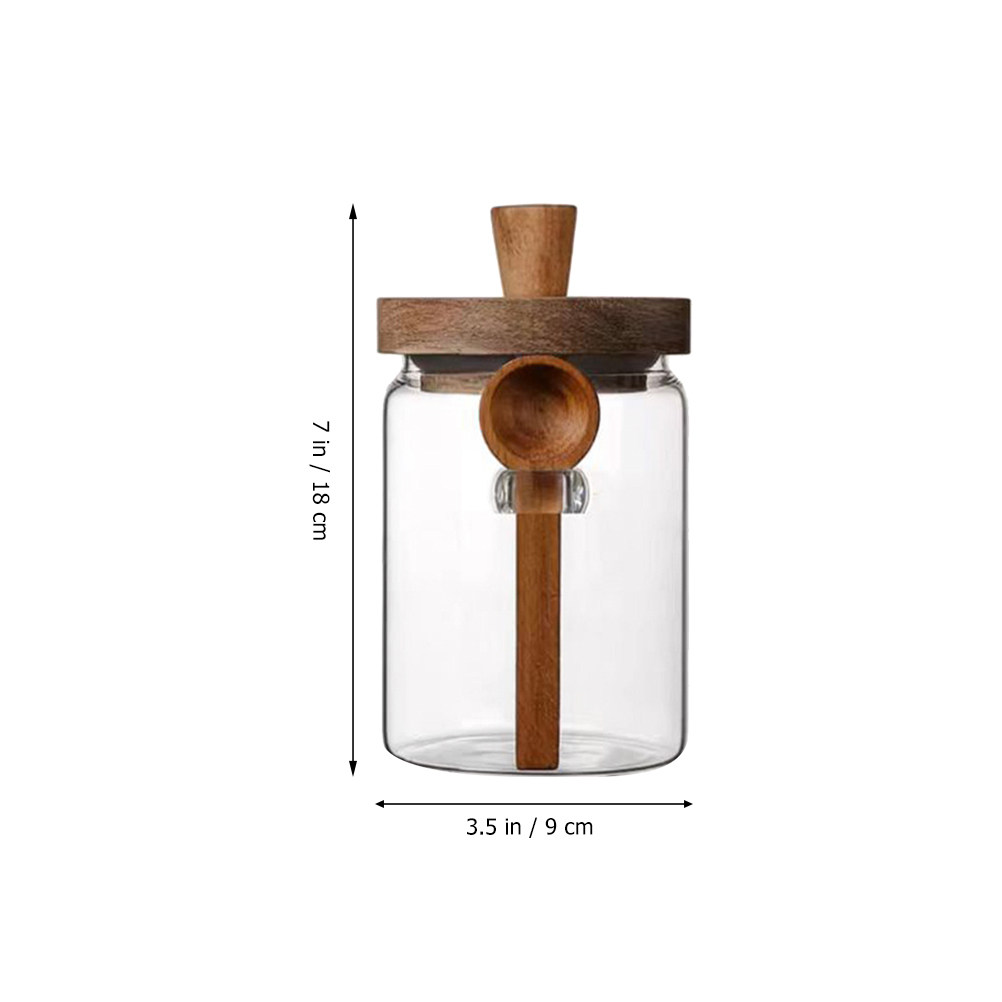 Frasco de Vidrio para Almacena - Coffee And Tea Glass reseña y precio
