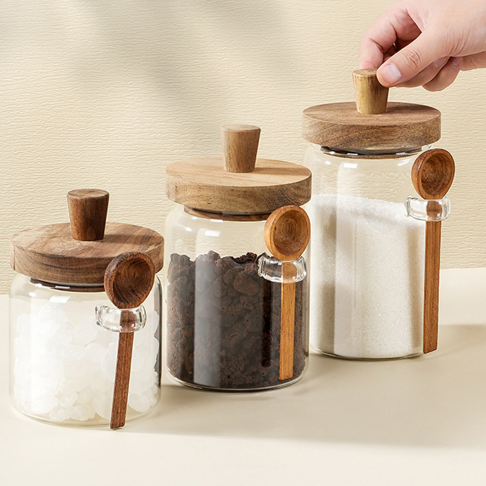 Frasco de Vidrio para Almacena - Coffee And Tea Glass reseña y precio