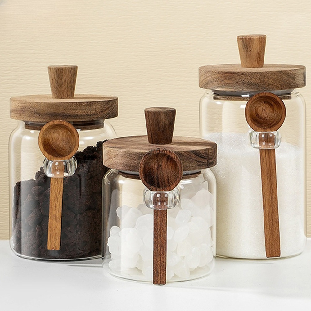 Frasco de Vidrio para Almacena - Coffee And Tea Glass reseña y precio