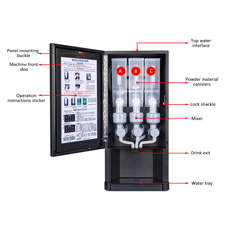 Máquina Expendedora de Café In - Coffee Tea Vending Machine For Office reseña y precio