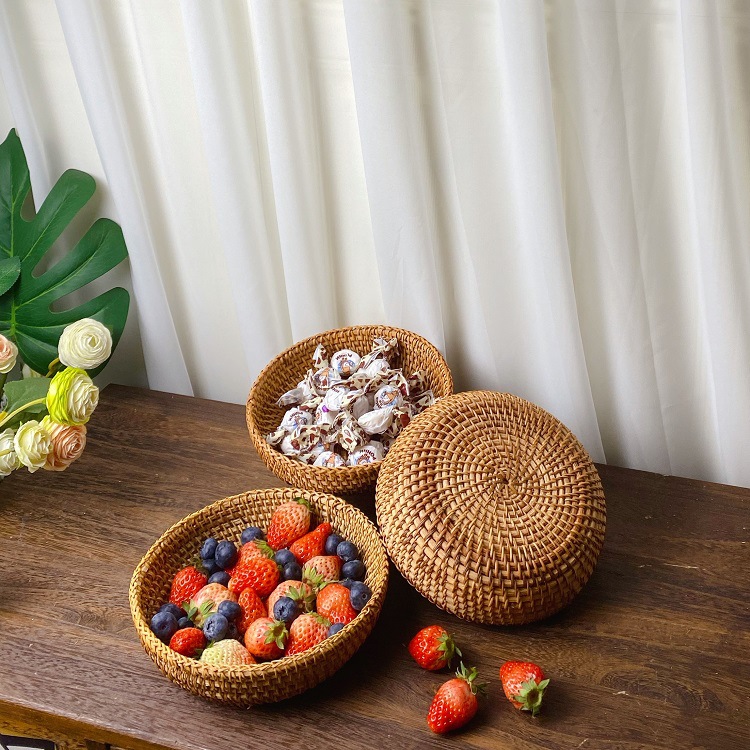 Cesta de Mimbre Vietnamita par - Coffee Tea Vietnam reseña y precio