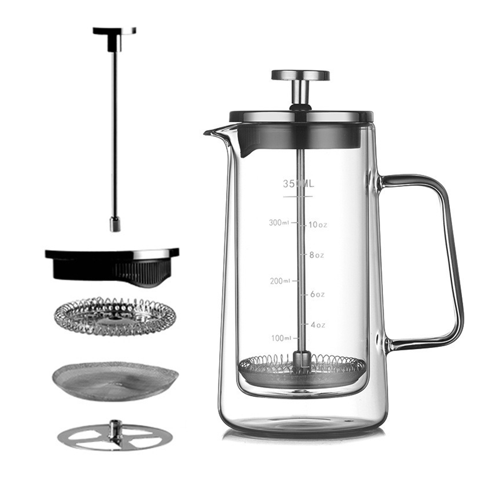 Olla de prensa francesa de dob - Coffee And Tea Glass reseña y precio
