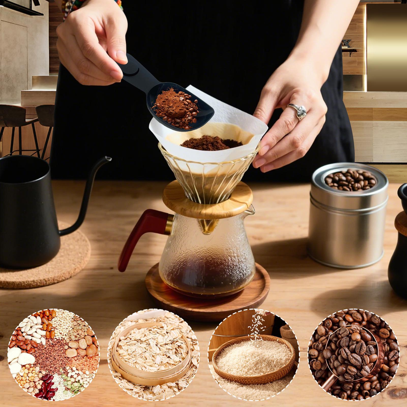 Cuchara de café con Clip, cuch - Coffee Tea And Bean Leaf reseña y precio