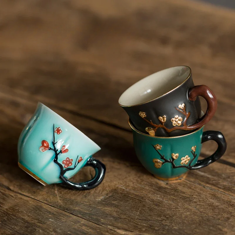 Taza de té de cerámica con dis - Coffee Tea In Chinese reseña y precio