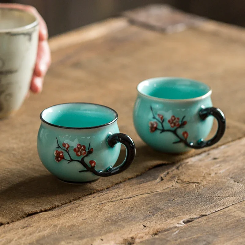 Taza de té de cerámica con dis - Coffee Tea In Chinese reseña y precio