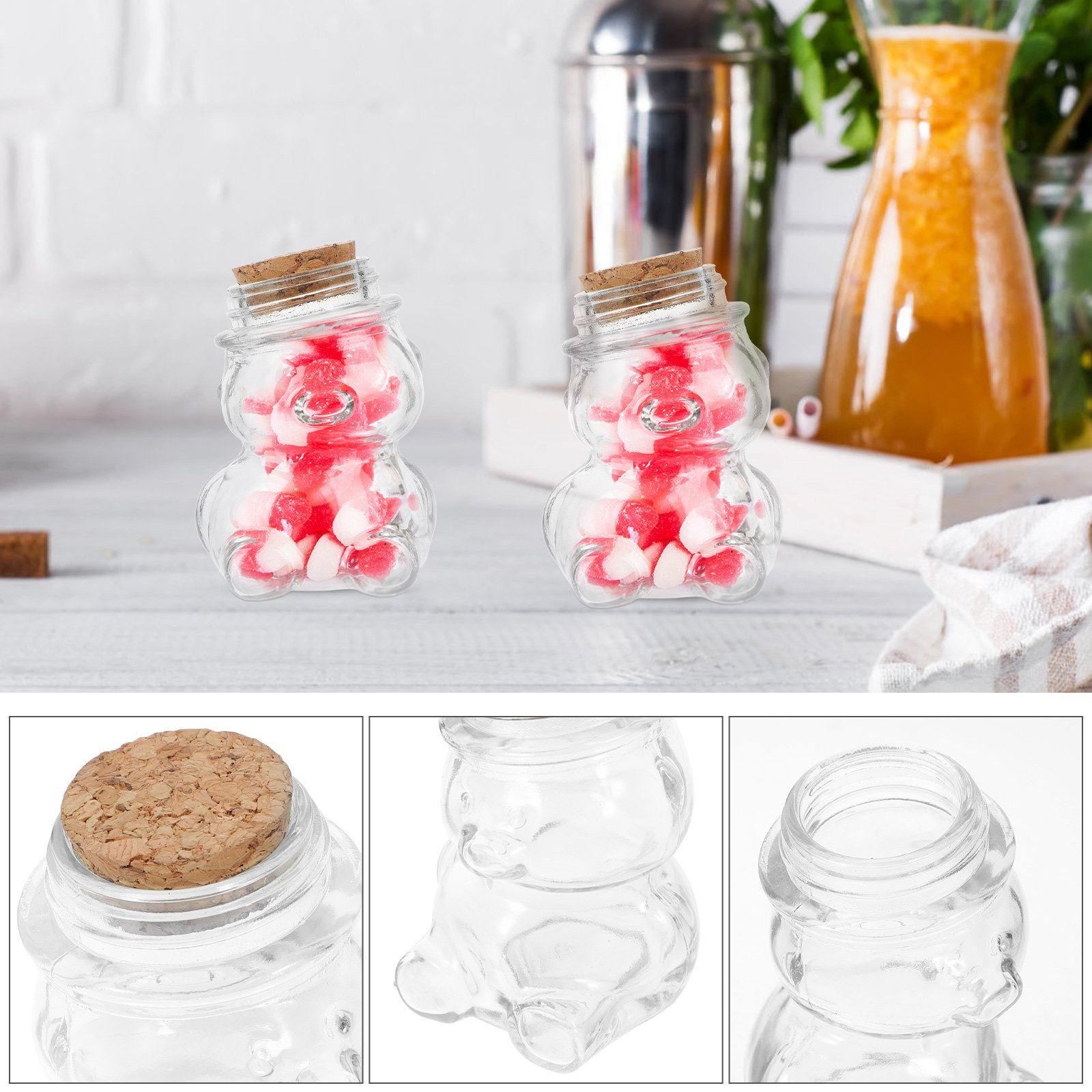 Juego de 4 tarros de cristal t - Coffee And Tea Glass reseña y precio