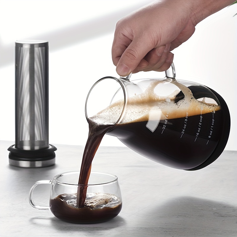 Jarra de Vidrio Clásica de 24o - Coffee And Tea Glass reseña y precio
