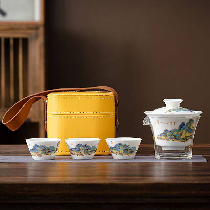 Juego de Té de Porcelana Blanc - Gongfu Tea Set reseña y precio