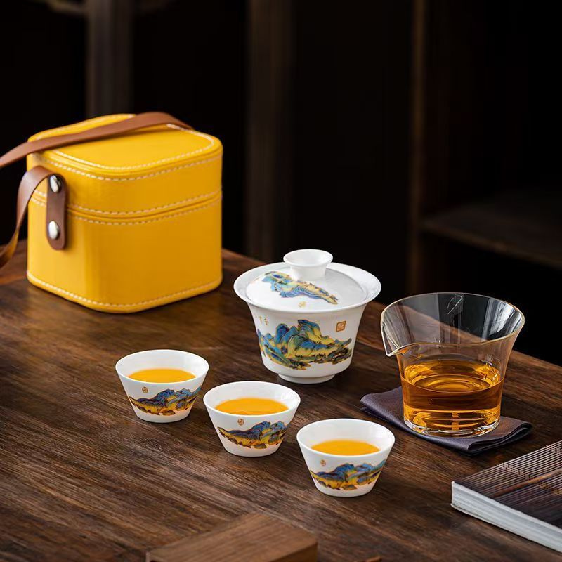 Juego de Té de Porcelana Blanc - Gongfu Tea Set reseña y precio