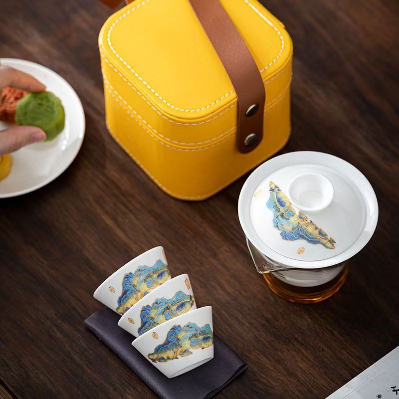 Juego de Té de Porcelana Blanc - Gongfu Tea Set reseña y precio