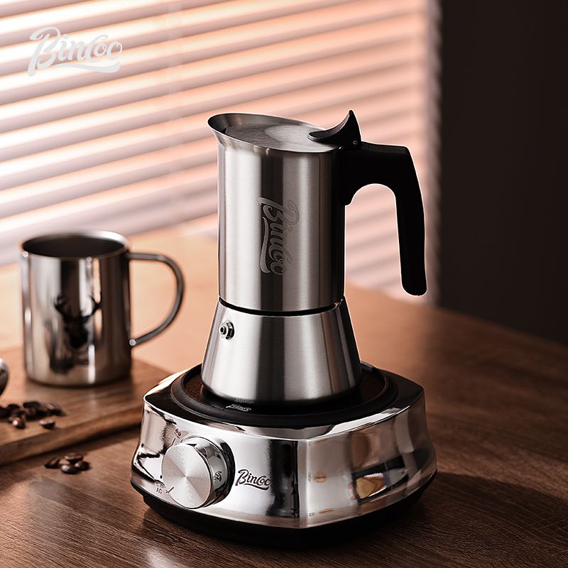 Cafetera Mocha de Acero Inoxid - Moka Pot Stove reseña y precio