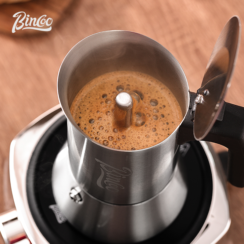 Cafetera Mocha de Acero Inoxid - Moka Pot Stove reseña y precio