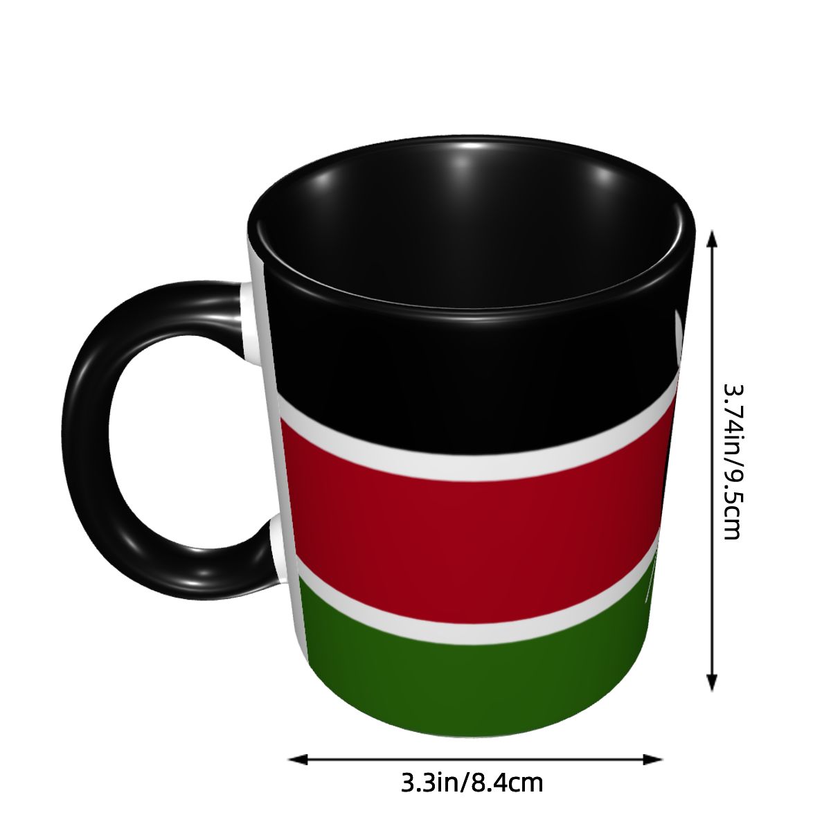 Taza de café con bandera de Ke - Coffee Tea Kenya reseña y precio