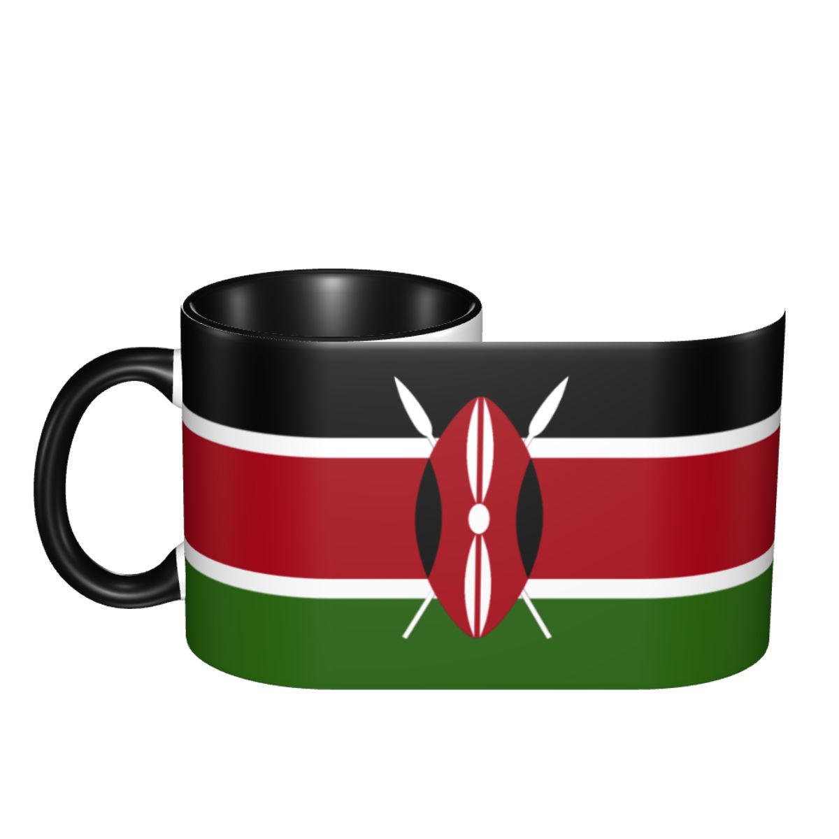 Taza de café con bandera de Ke - Coffee Tea Kenya reseña y precio