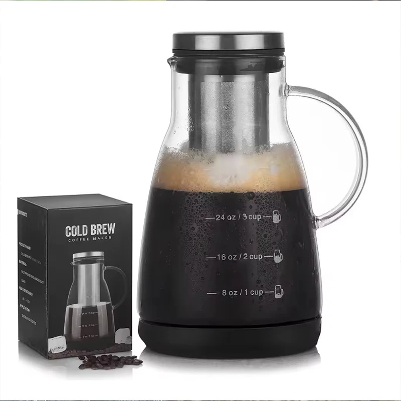 Cafetera de goteo en frío para - Coffee And Tea Glass reseña y precio