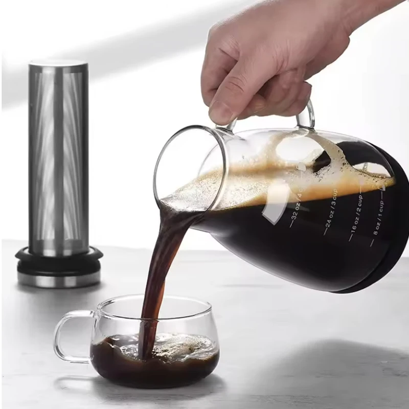 Cafetera de goteo en frío para - Coffee And Tea Glass reseña y precio