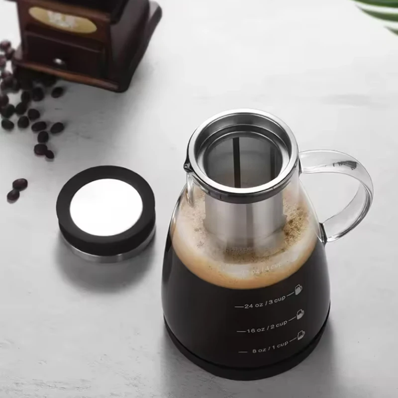 Cafetera de goteo en frío para - Coffee And Tea Glass reseña y precio