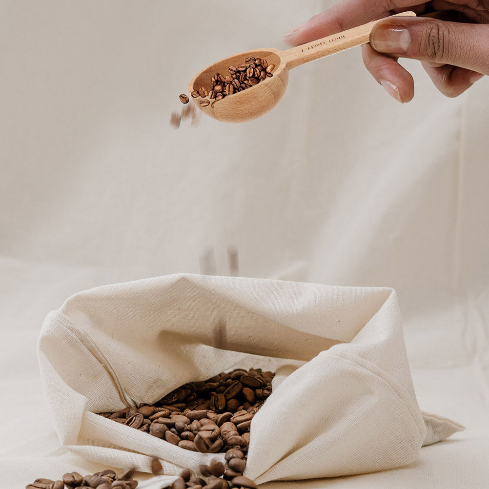 Cucharas de madera para café,  - Coffee Tea And Bean Leaf reseña y precio